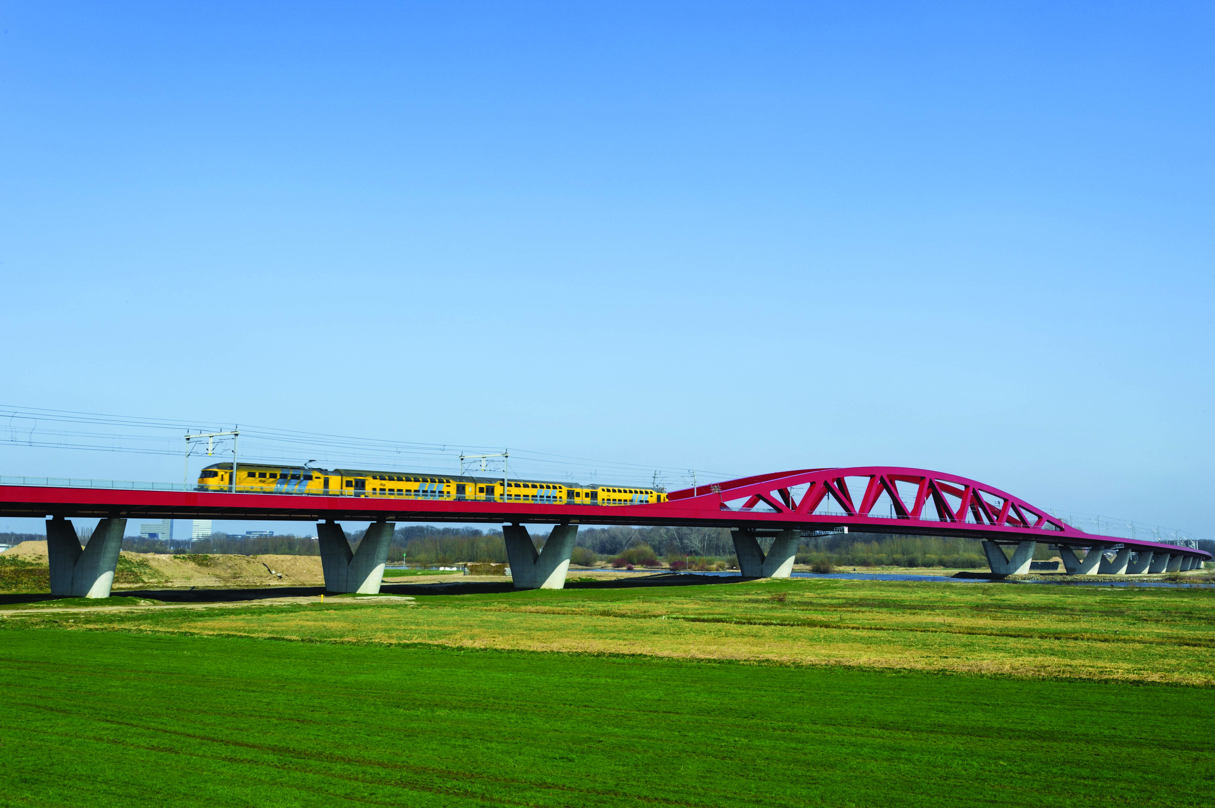 IJsselbrug Hanzeboog, ontw. en foto: Quist Wintermans Architecten